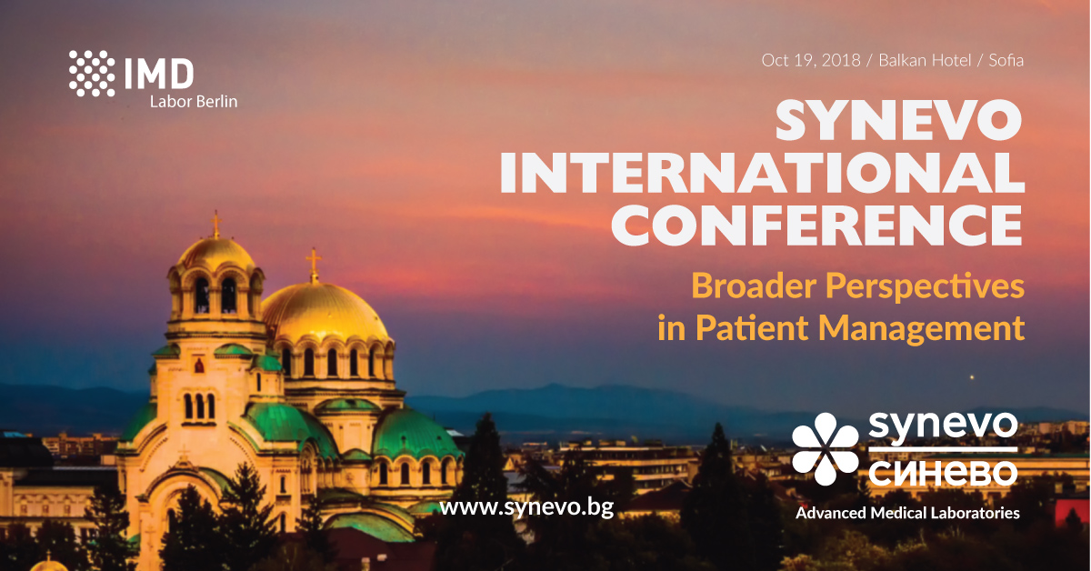 Synevo Bulgaria International conference Sofia 2018